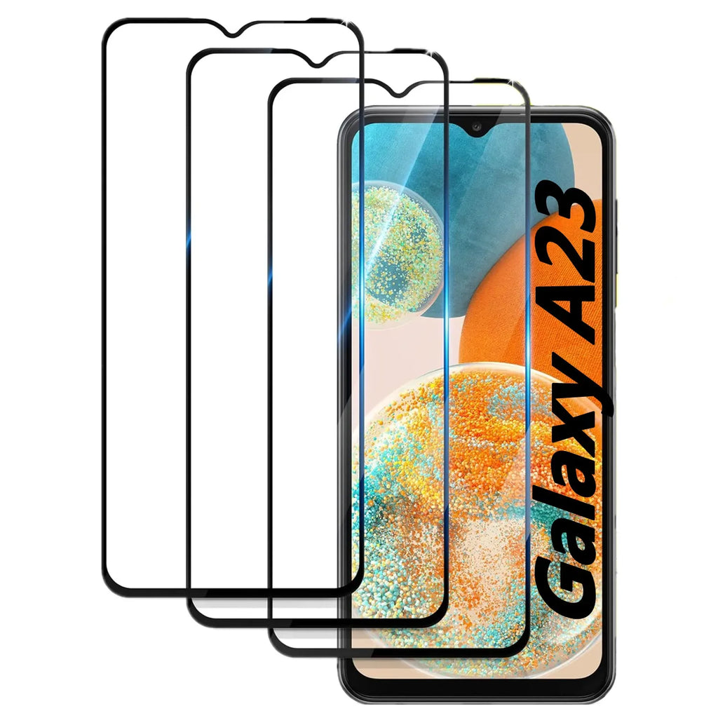 Samsung Galaxy A23 Tempered Glass Screen Protector - Case-Friendly HD Clear Tidesmit