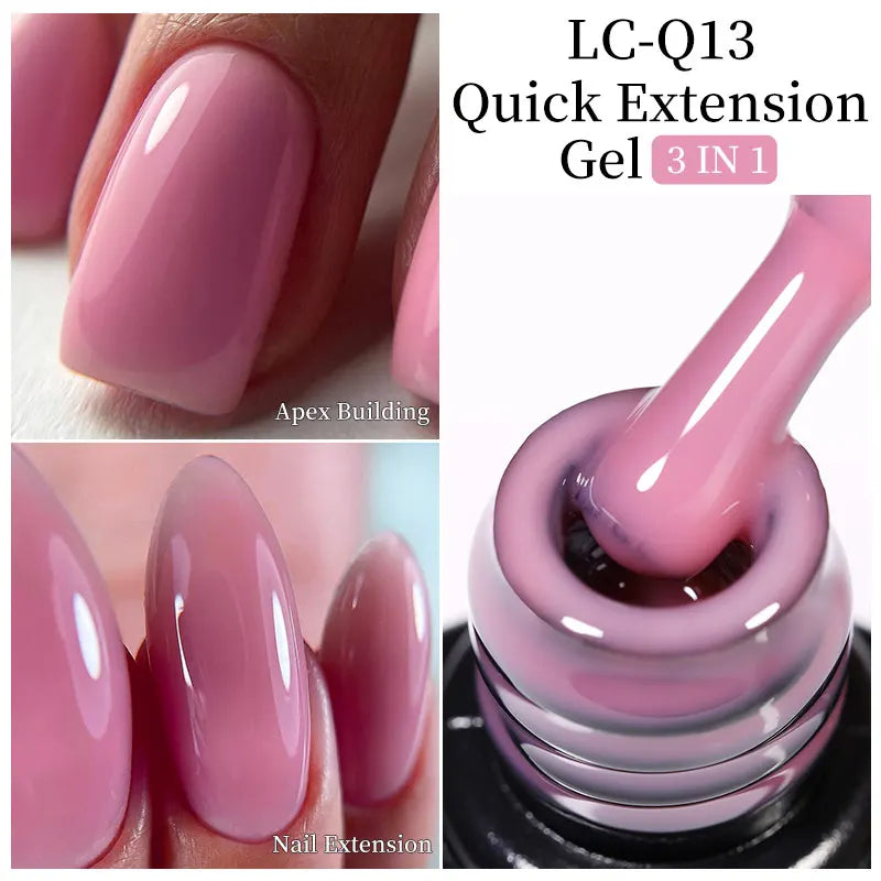 Extension Gel Nail Polish Jelly Soak Off Kit for Permanent Makeup Artists Permanent Makeup Machines LC-Q13 Tidesmit