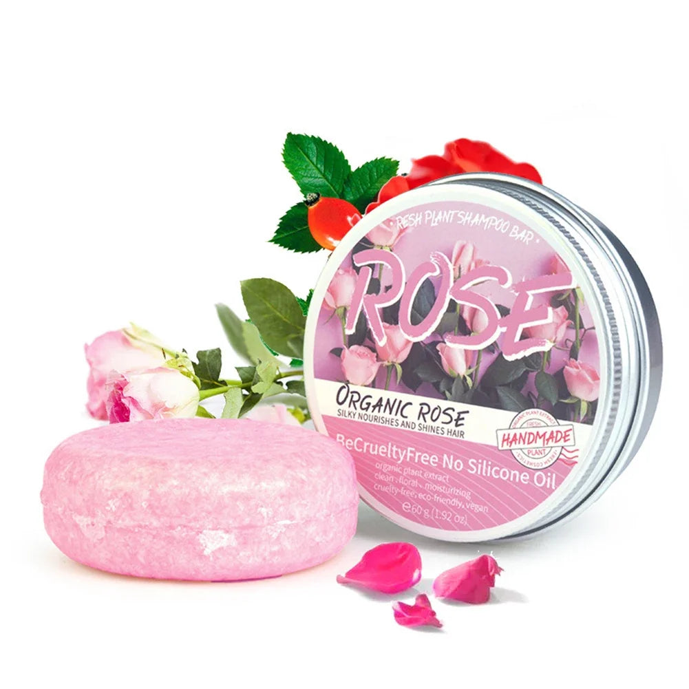 14 Style Ginger Handmade Shampoo Soap Cold Processed Soap Solid Shampoo Bar Pure Plant Hair Shampoos Hair Care Bar Soap