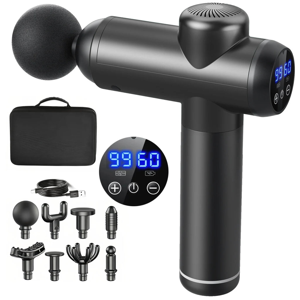 Deep Tissue Percussion Massage Gun for Athletes - EU Stock Fascia Gun Poland Tidesmit