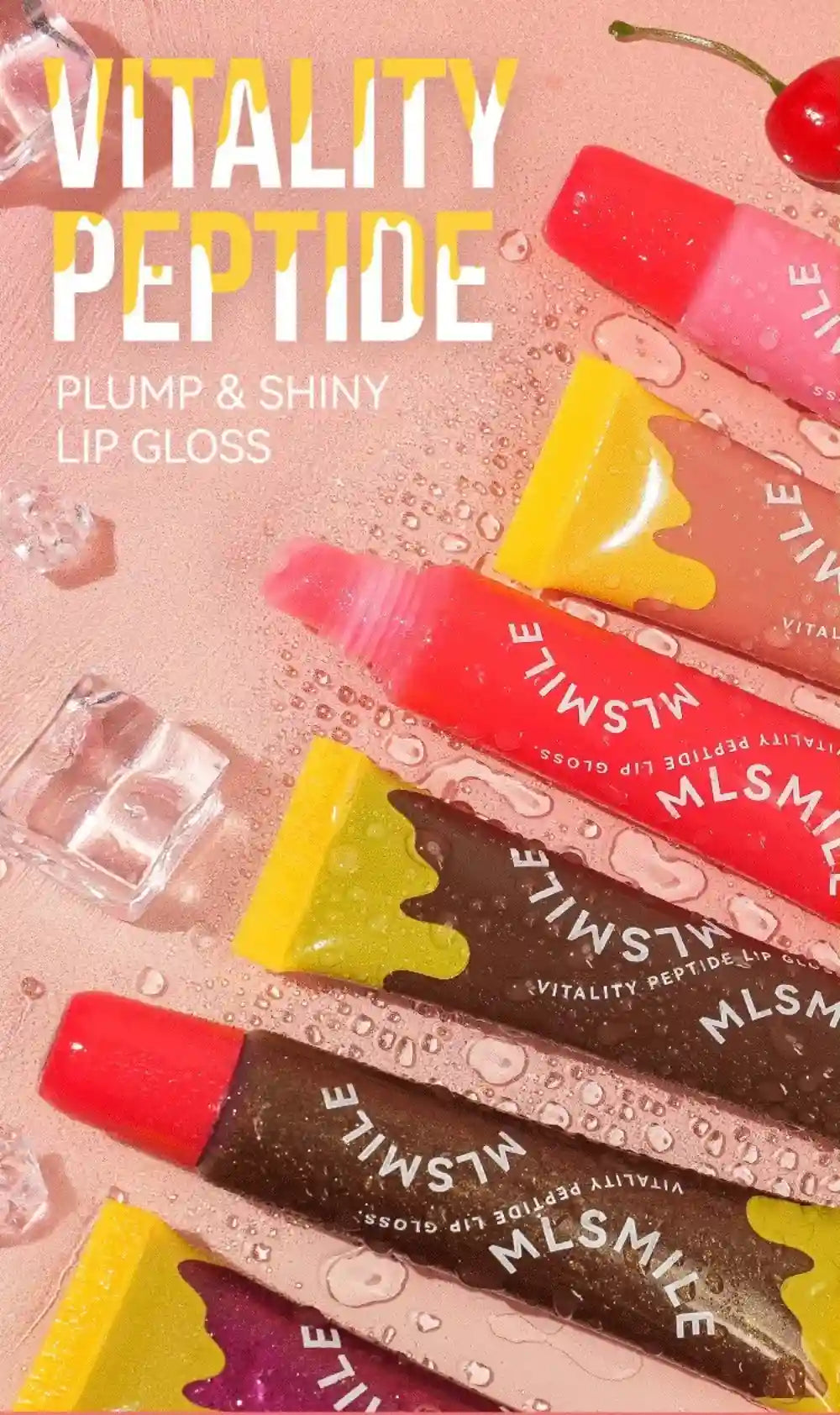 Plumping Lip Gloss Tint - Moisturizing Lip Care by Tidesmit Lip Care Tidesmit