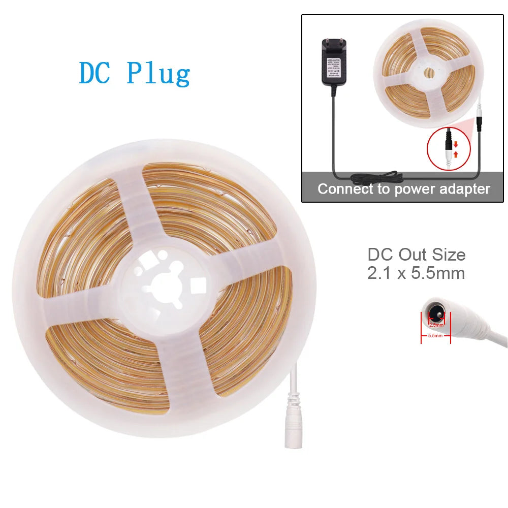 IP67 Waterproof COB LED Strip Light 12V 24V 3000K 4000K 6000K Flexible Led Tape 5m 10m 20m 0.5m 1m 2m 480LEDs/m Linear Lighting