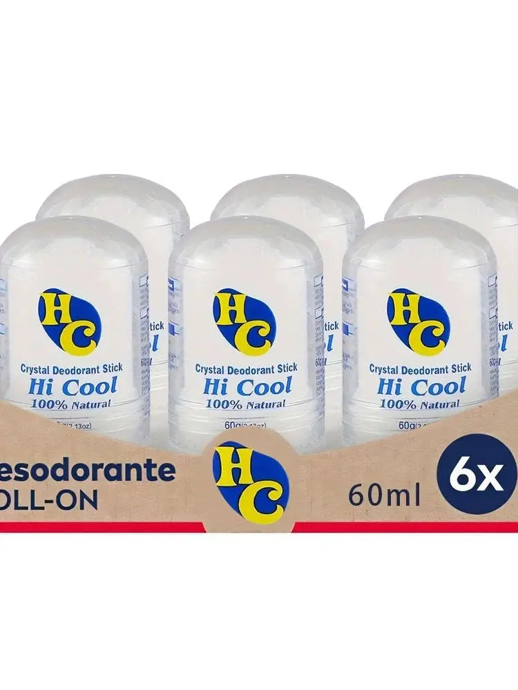 Tidesmit 6-pack Men Dry Impact roll-on antiperspirant deodorant offering 72h reliable alcohol-free sweat protection.