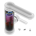 3KW Electric Fast Heating Waterfall Tap Electric Instantaneous Water Heater for Kitchen Bathroom