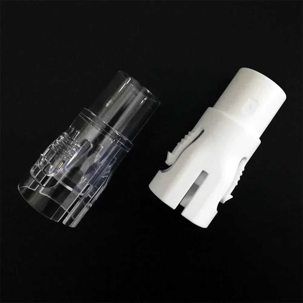 1Pc For ResMed AirMini CPAP Hose Connector White/Transparent Tube Port to Nasal Masks CPAP Machine Accessories