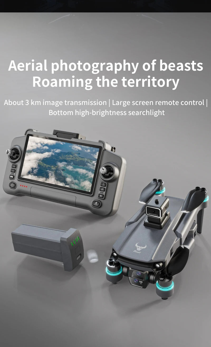 Tidesmit SG603 GPS Drone with 8K Camera, Brushless Motor & Obstacle Avoidance Tidesmit