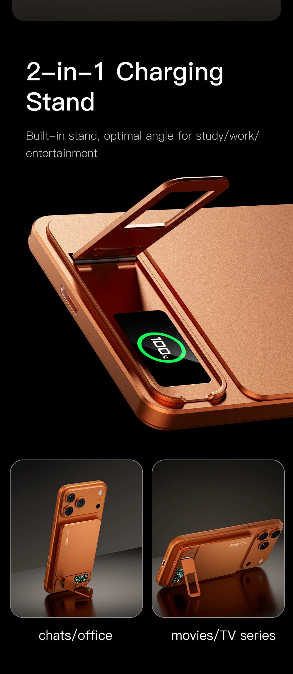 Magnetic Wireless Power Bank 10000mAh - Fast PD Travel Charger Tidesmit