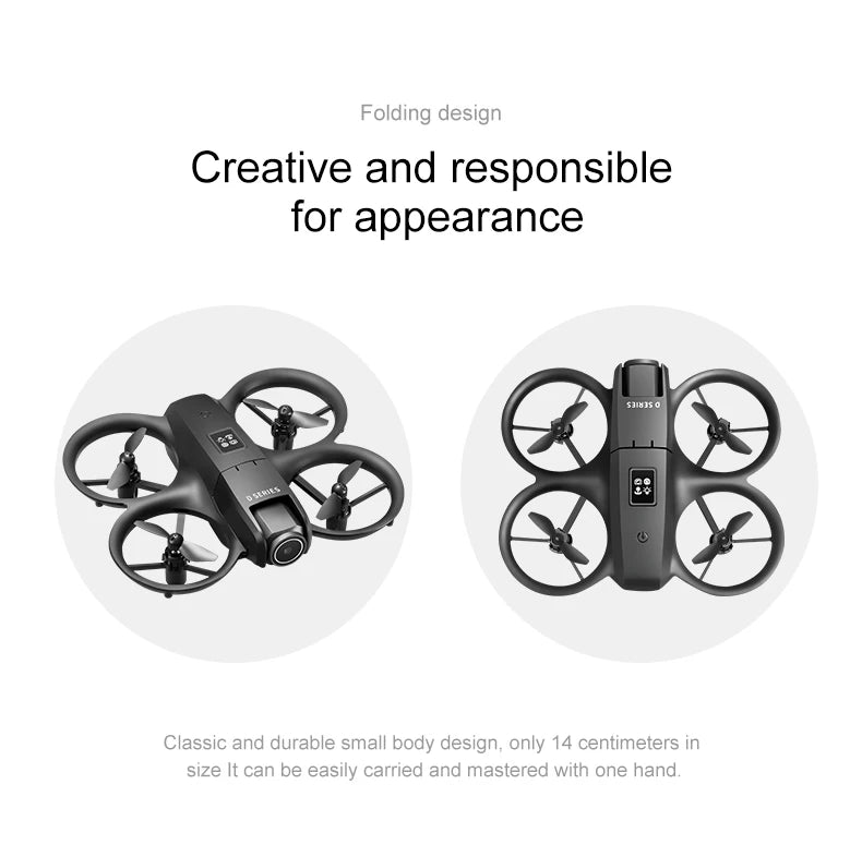 Mini GPS Camera Drone with 8K Dual Lens & Obstacle Avoidance Tidesmit