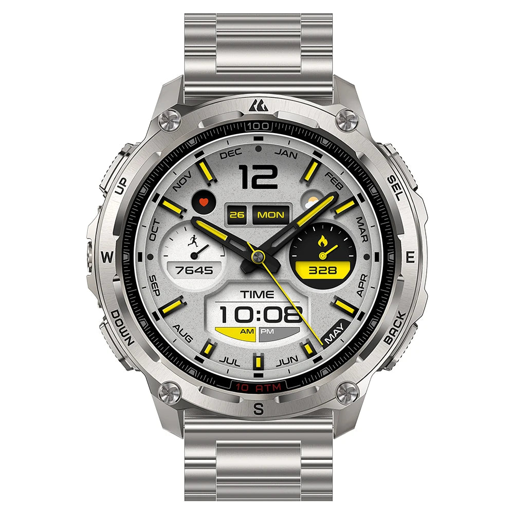 2026 New KOSPET Tank T4 SE Smart Watch for Men 6-Sat GPS Offline Maps 10ATM Waterproof Heart Rate Skiing Hiking for Android iOS