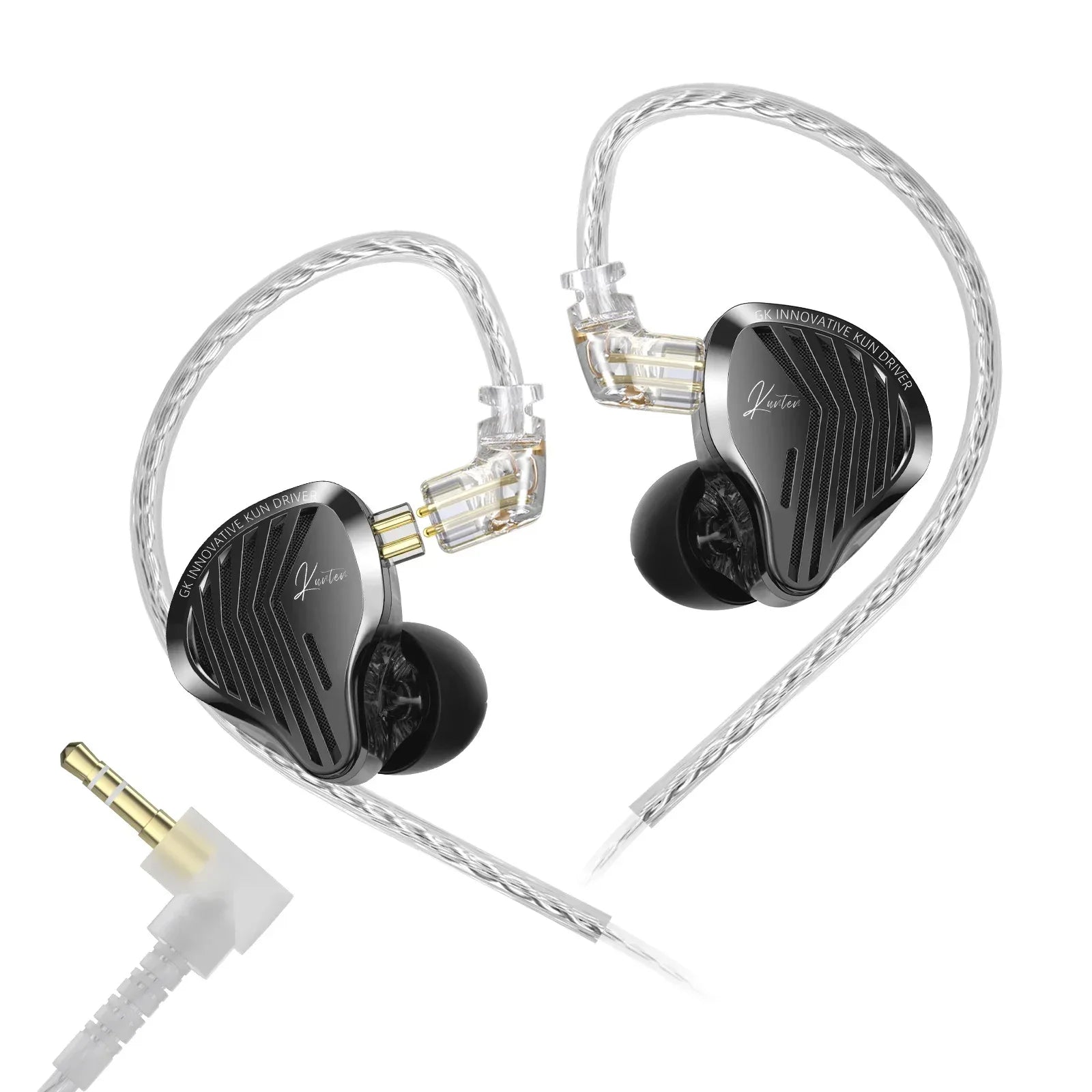Wired Metal HiFi Bass Earbuds with Mic by Tidesmit - 3.5mm & Type-C 3.5mm No Mic Tidesmit