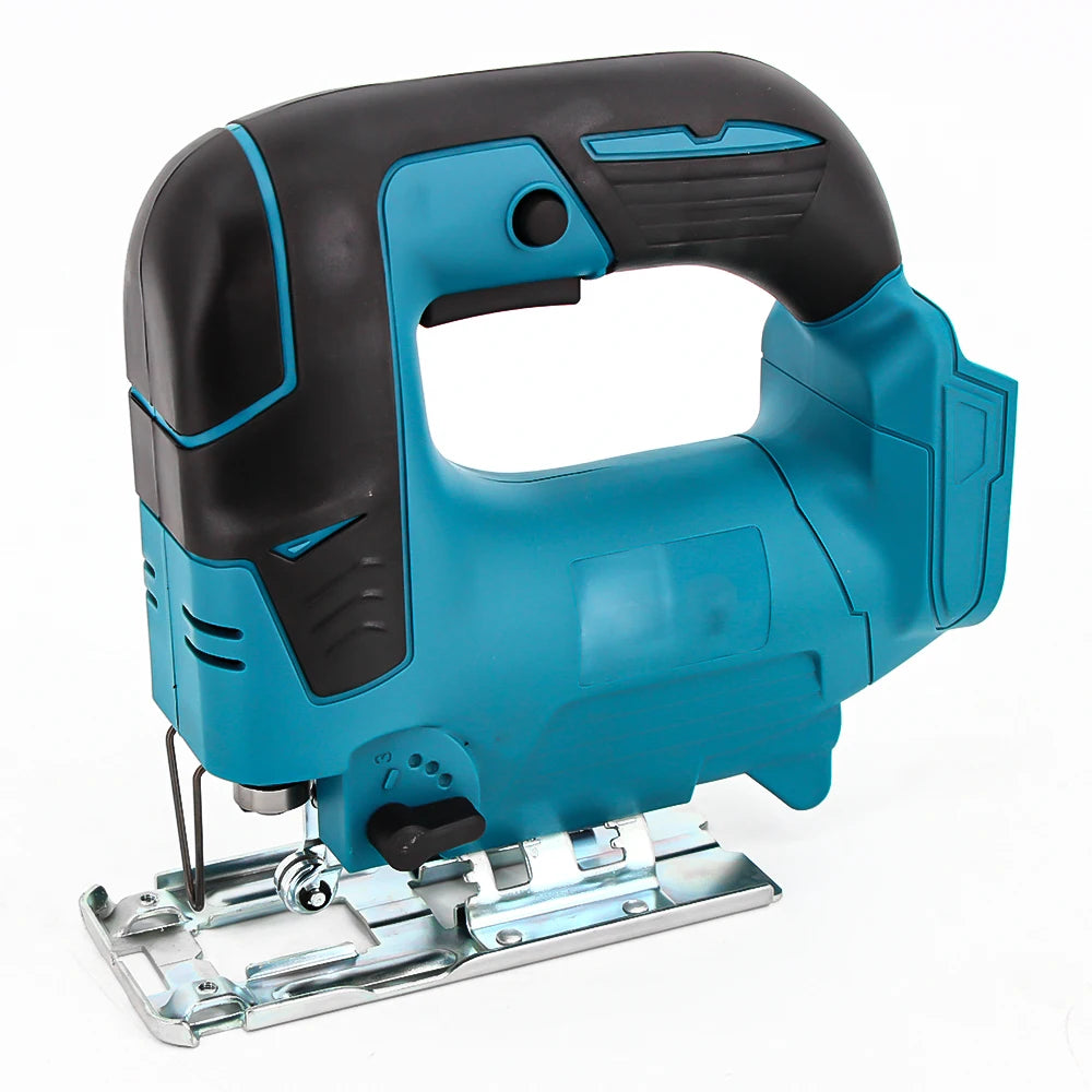 Podofo 2600RPM Electric Cordless Curved Saw Jig Saw Woodworking Cutting Machine for Makita 18V Battery