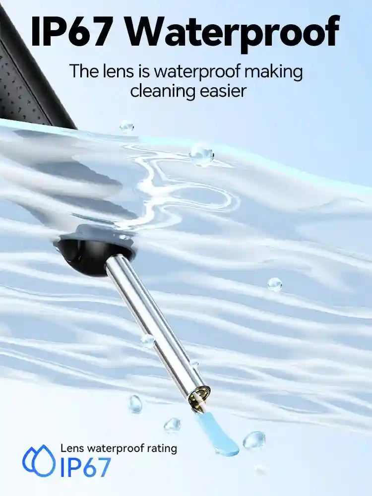 Digital Otoscope Ear Wax Removal Camera - HD Visual Lens - Tidesmit Relaxation Treatment Tidesmit