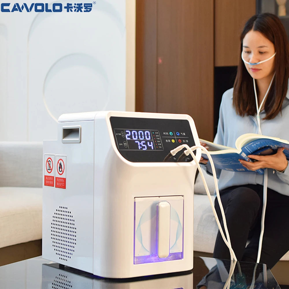 Hydrogen Inhaler Machine 600-3000ML Generador De Hidrogeno Hydrogen Water Generator for Boosting Immunity Hydrogen Inhalation