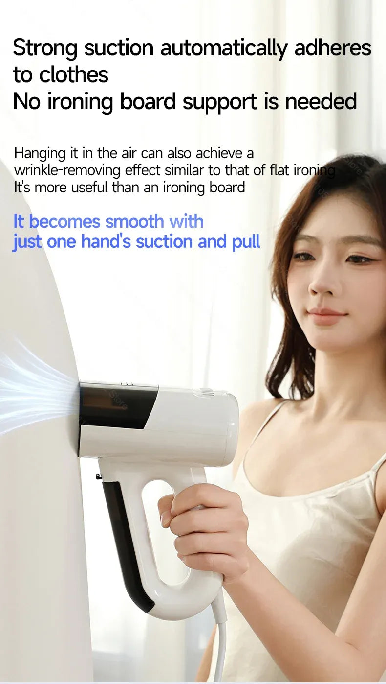 CENRR Handheld Vacuum Garment Steamer 220V EU Plug