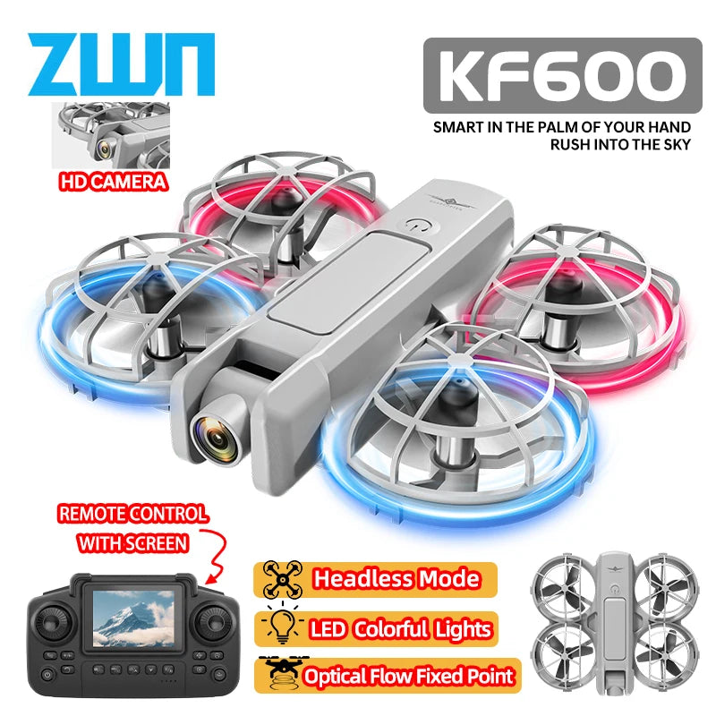 Mini Camera Drone - Optical Flow Control & Foldable Design Tidesmit