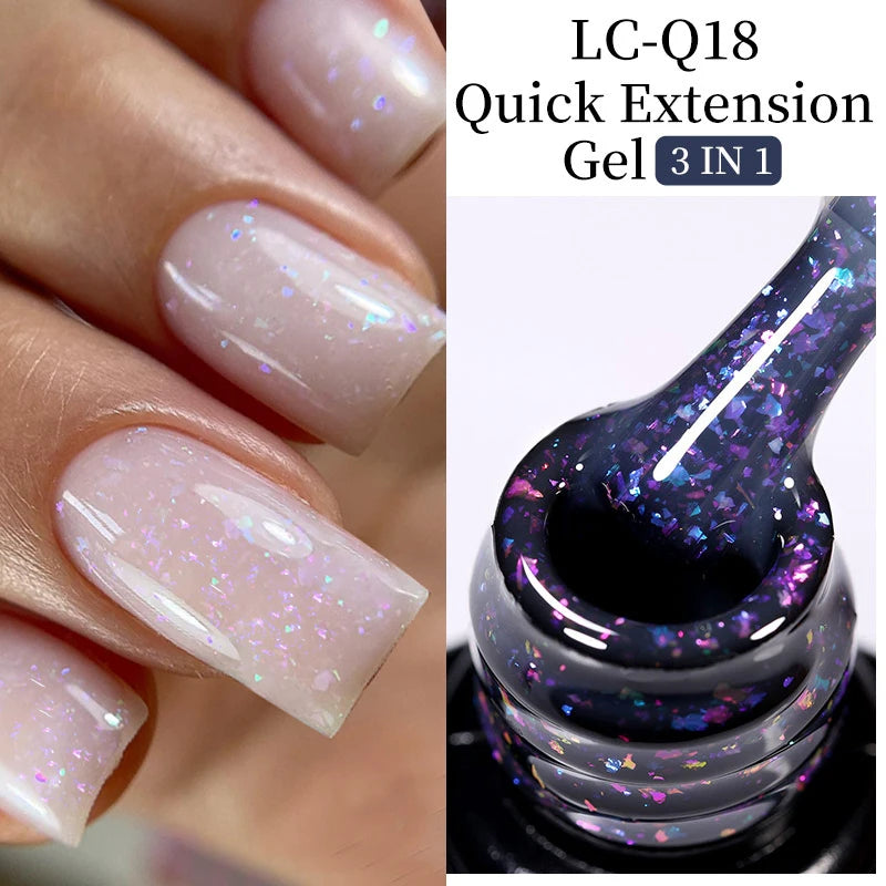 Extension Gel Nail Polish Jelly Soak Off Kit for Permanent Makeup Artists Permanent Makeup Machines LC-Q18 Tidesmit
