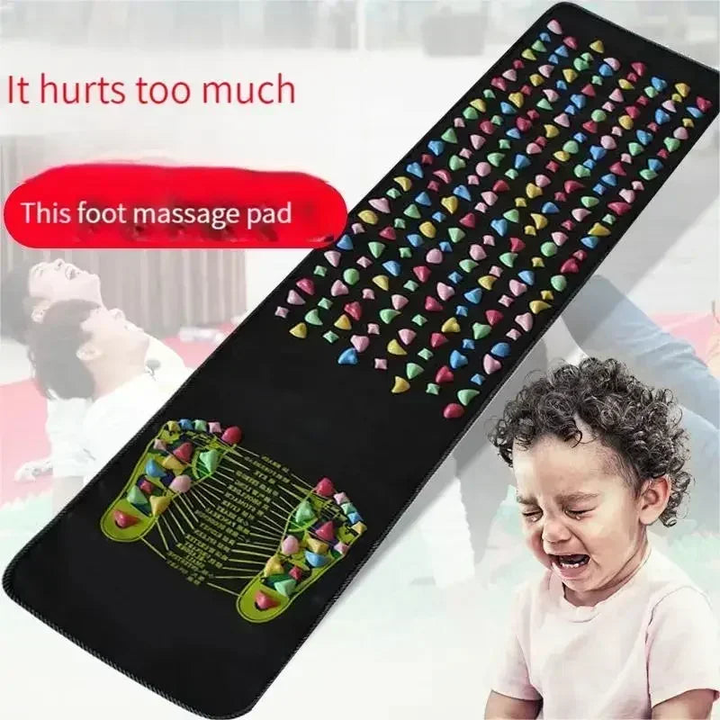 Foot Massage Mat - Acupressure Reflexology Pad for Home Wellness Relaxation Treatment Tidesmit