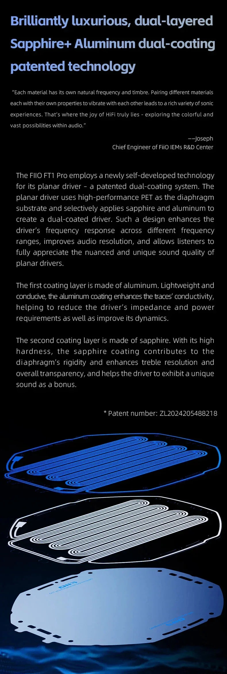FiiO FT1 Pro Planar Magnetic Headphones Hi-Res Audio | Tidesmit Tidesmit