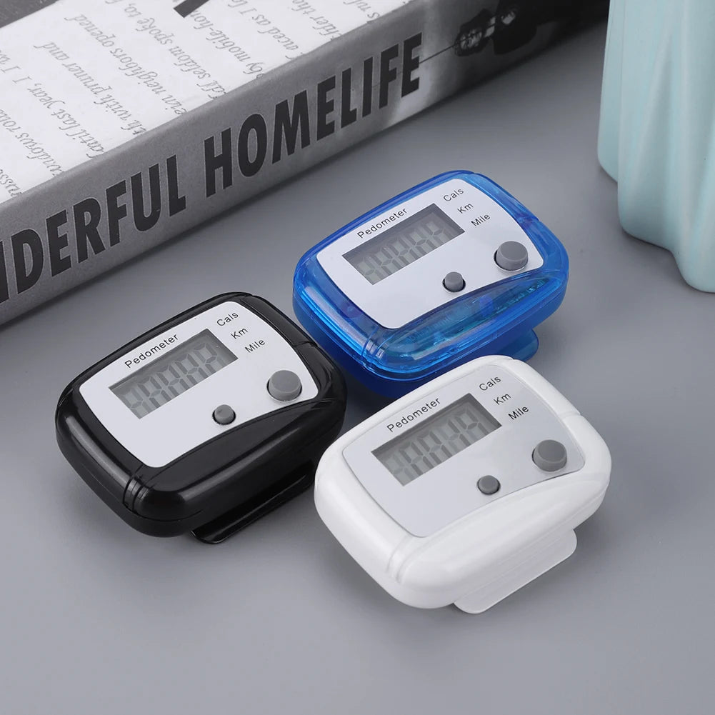 Walking Pedometer Portable Pedometer Multi-Function Accurate Step Tracker Mile Kilometer Calorie Calculation for Outdoor Sports