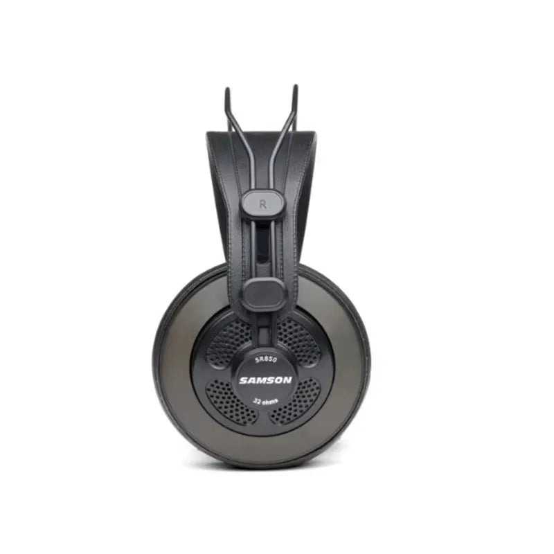 Samson SR850 Studio Headphones - Semi-Open Back with Velvet Earpads Tidesmit