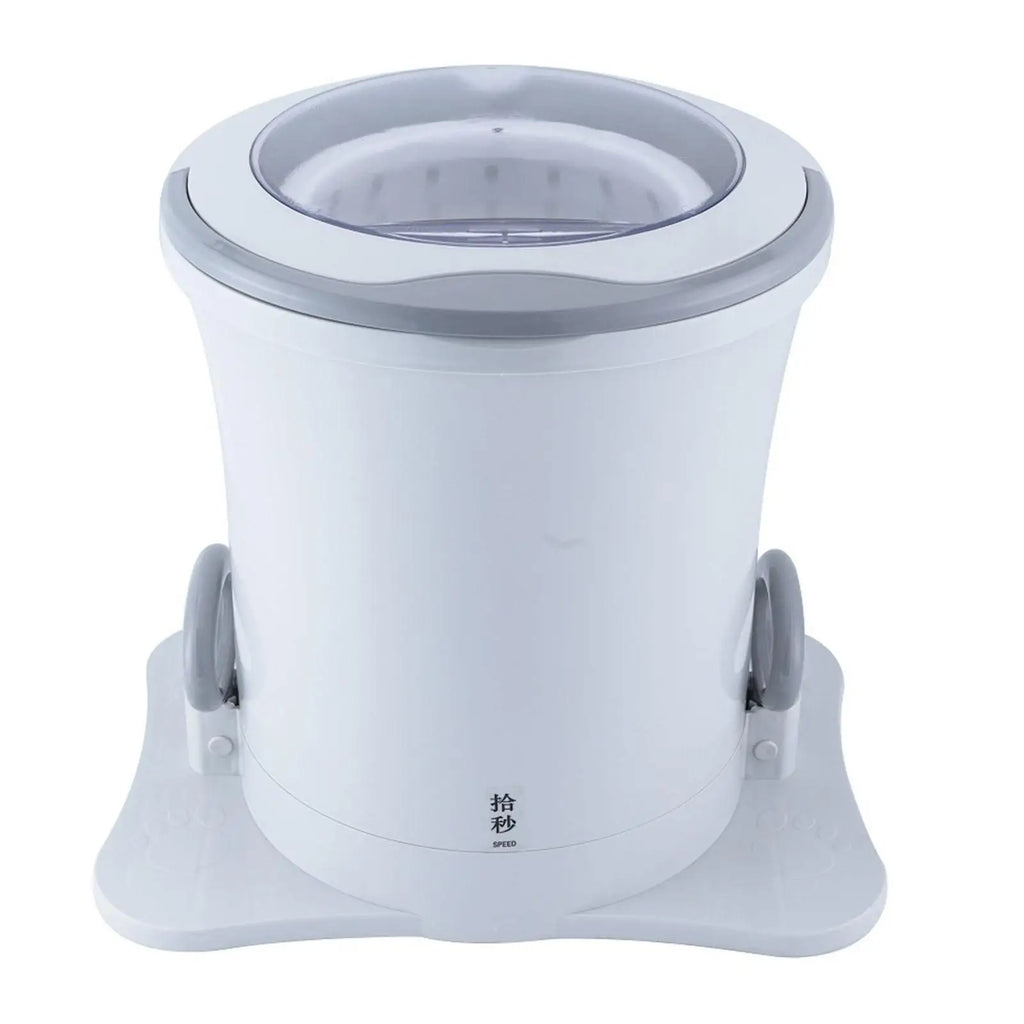 Tidesmit portable laundry dryer showing compact side profile and foldable design features for travel and apartments