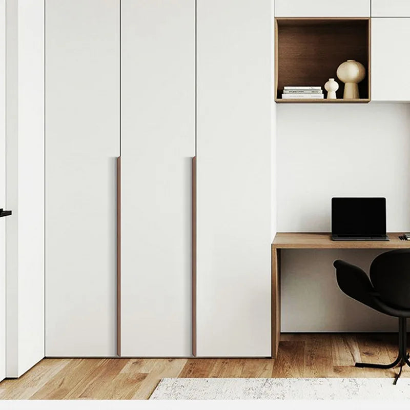 Invisible Wardrobe Handle Minimalist Modern Minimalist Cabinet Door Drawer Cashmere Gray Cabinet Furniture Hardware Small Handle