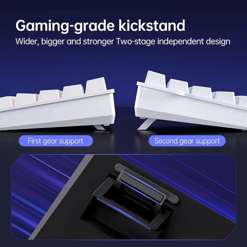 MCHOSE ACE68 Magnetic Keyboard Wired Mechanical Gaming 0.01mm RapidTrigg 8000Hz SOCD/Rs 0.125ms 128K Sampling Rate for Logitech