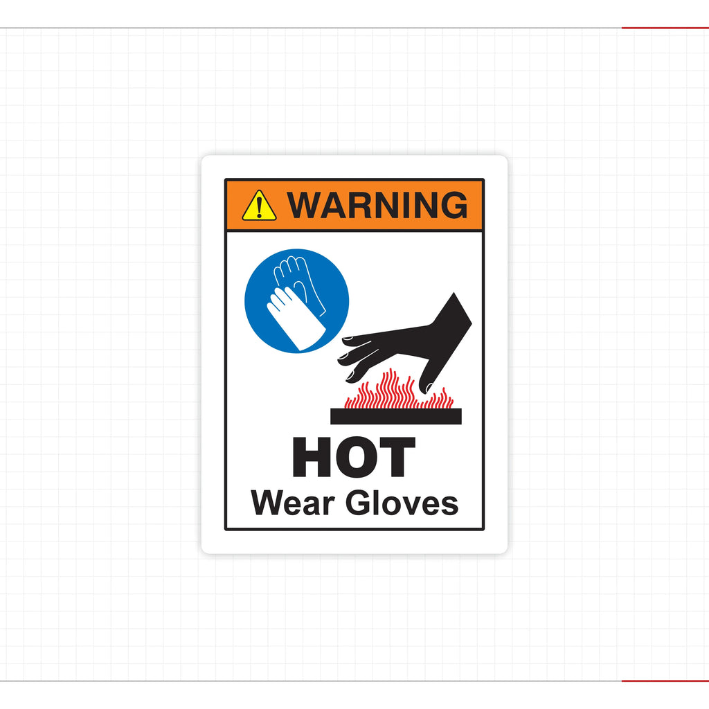 Mechanical Hazard Warning Decal Broken Saw Blade Cuts Risk Safety Sign - Angle/Detail 1