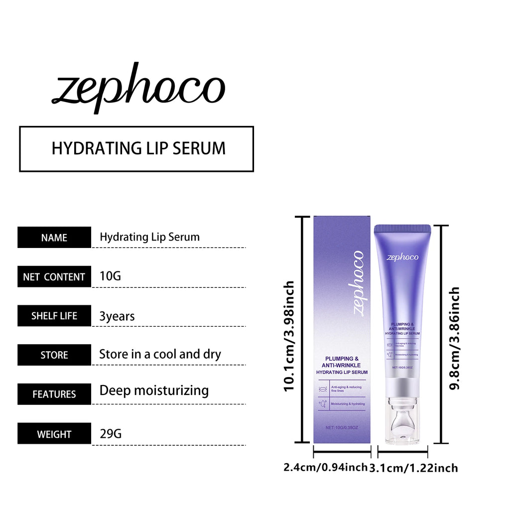 Lip Plumping Serum & Hydrating Gloss - Cruelty-Free Lip Treatment Lip Care Tidesmit