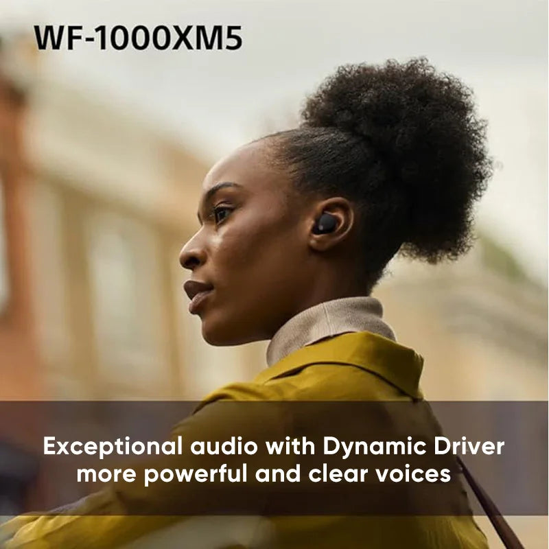Sony WF-1000XM5 Wireless Headphones with Industry-Leading Noise Cancellation Tidesmit