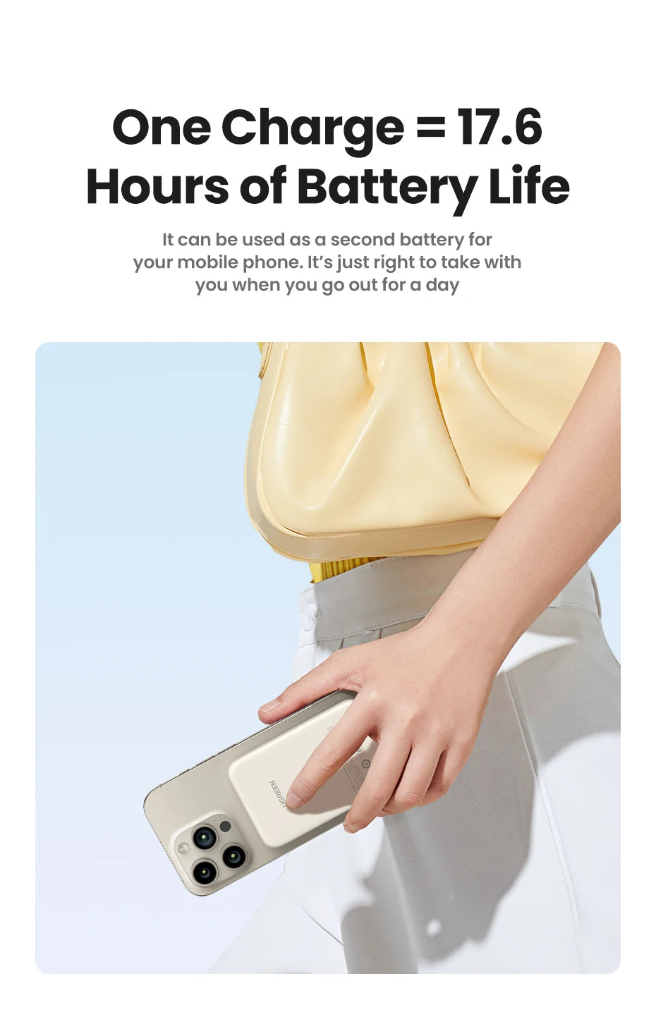 Magnetic Power Bank 5000mAh/10000mAh Portable Fast Charging Battery Tidesmit