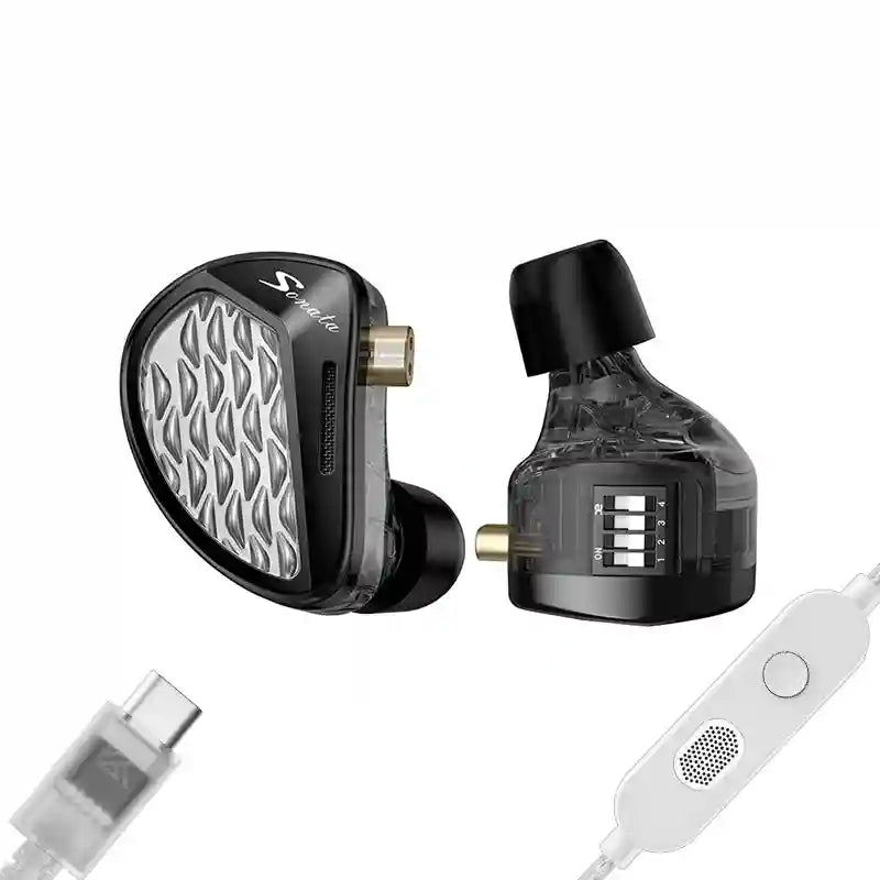 KZ Sonata HiFi Wired Gaming Headphones with Tunable Balanced Armature Tidesmit