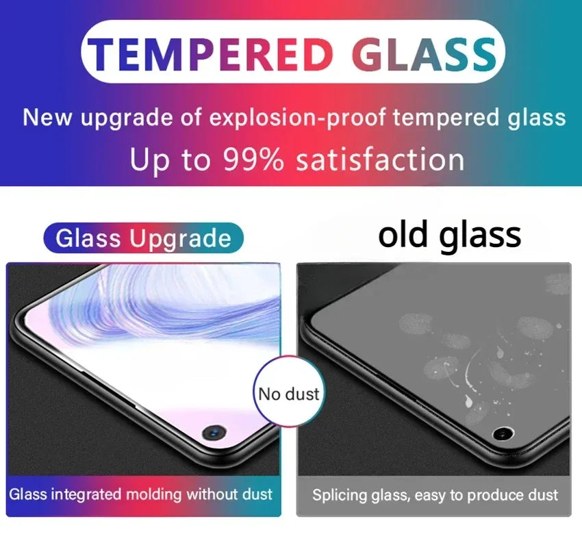 Realme Tempered Glass Screen Protector - 9H Hardness 3 Pack Tidesmit