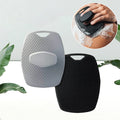 Silicone Body Scrubber: Gentle Exfoliating Bath Brush, Black Scrubs Treatments Tidesmit