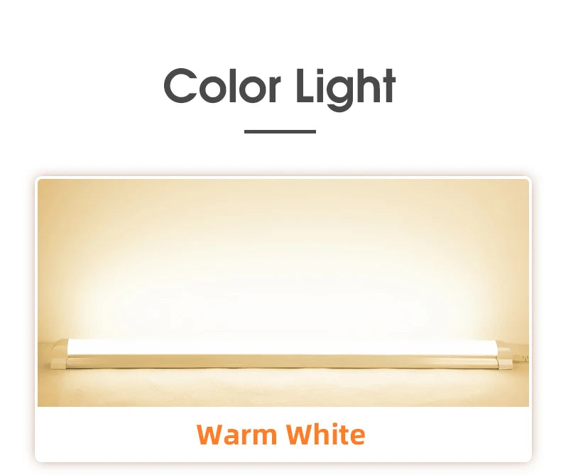 Led Tube Bar LED Wall Lamp Under Cabinet Light 10W 20W Ultra Thin Home Bedroom Kitchen Closet Indoor Wall Light Lighting 110V