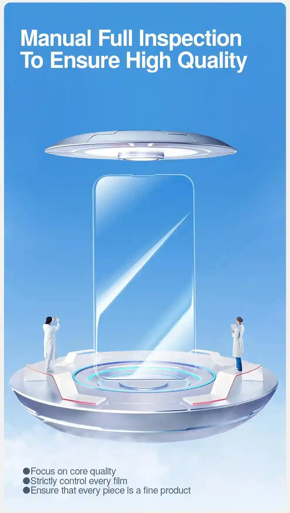 iPhone 17 Pro Max Screen Protector | Dust-Free 9H Tempered Glass AE Tidesmit