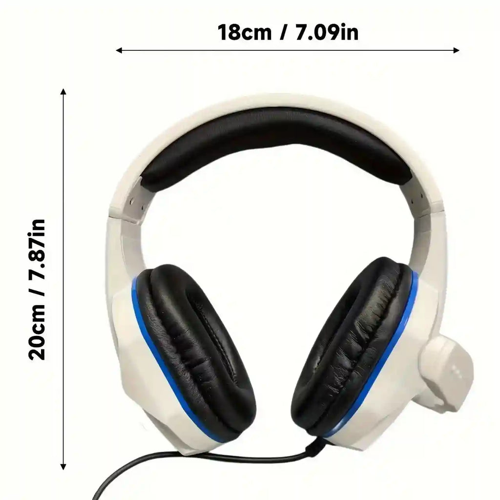 Gaming Headphones With Mic, Wired Over-Ear Headset for Deep Bass Tidesmit
