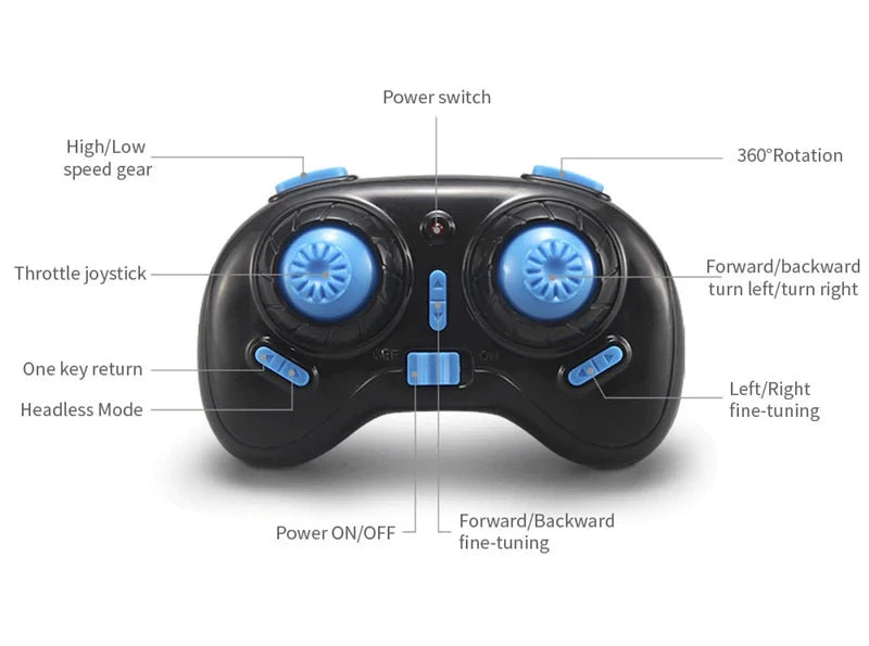 Mini Camera Drone - Foldable 4K Beginner Quadcopter | Tidesmit Tidesmit