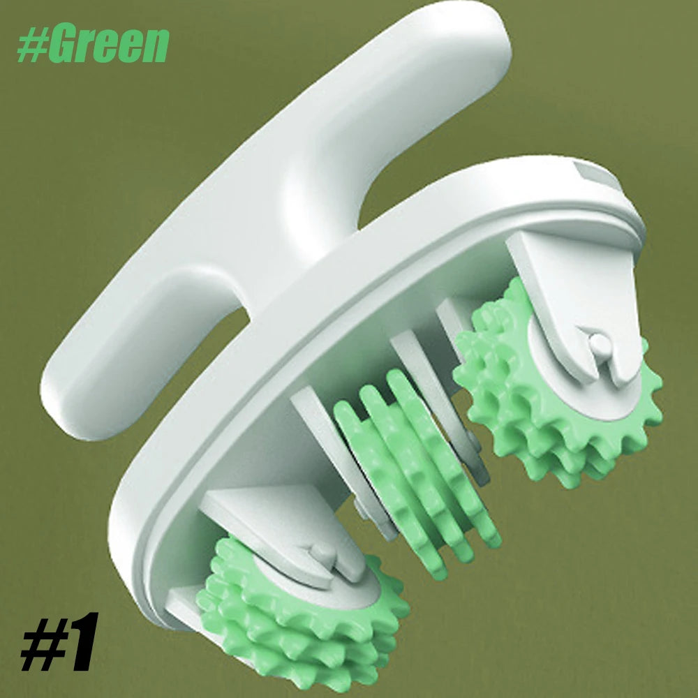 Anti Cellulite Massager Roller | Deep Tissue Fascia Tool with Heat Therapy Body Shaping Massage Equipment 1-Green China