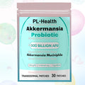 30 Patches Akkermansia Muciniphilia Probiotic Transdermal Patches With Green Tea,Chromium,Vitamin D Support Gut Health& Immunity