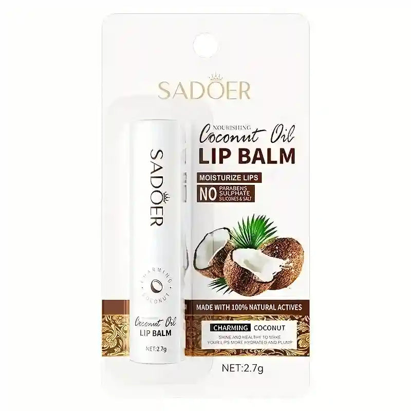 Coconut Lip Balm - Nourishing Lip Treatment for Lasting Hydration Lip Care Coconut Tidesmit