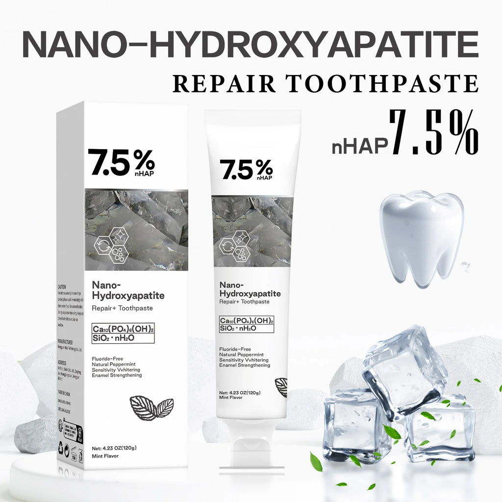 Tidesmit Nano Hydroxyapatite Teeth Whitening Toothpaste for Coffee Stain Removal and Cavity Prevention