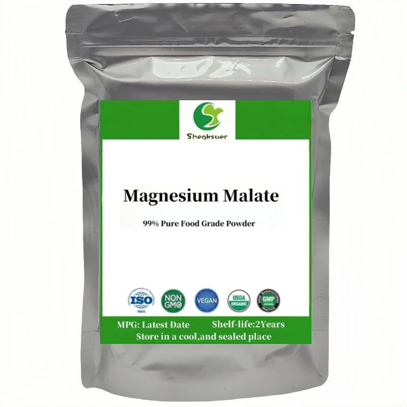 Household Products (Semi-finished Products/Essence Raw Materials) Soap Making/Spices 99% Magnesium Malate, Free Shipping