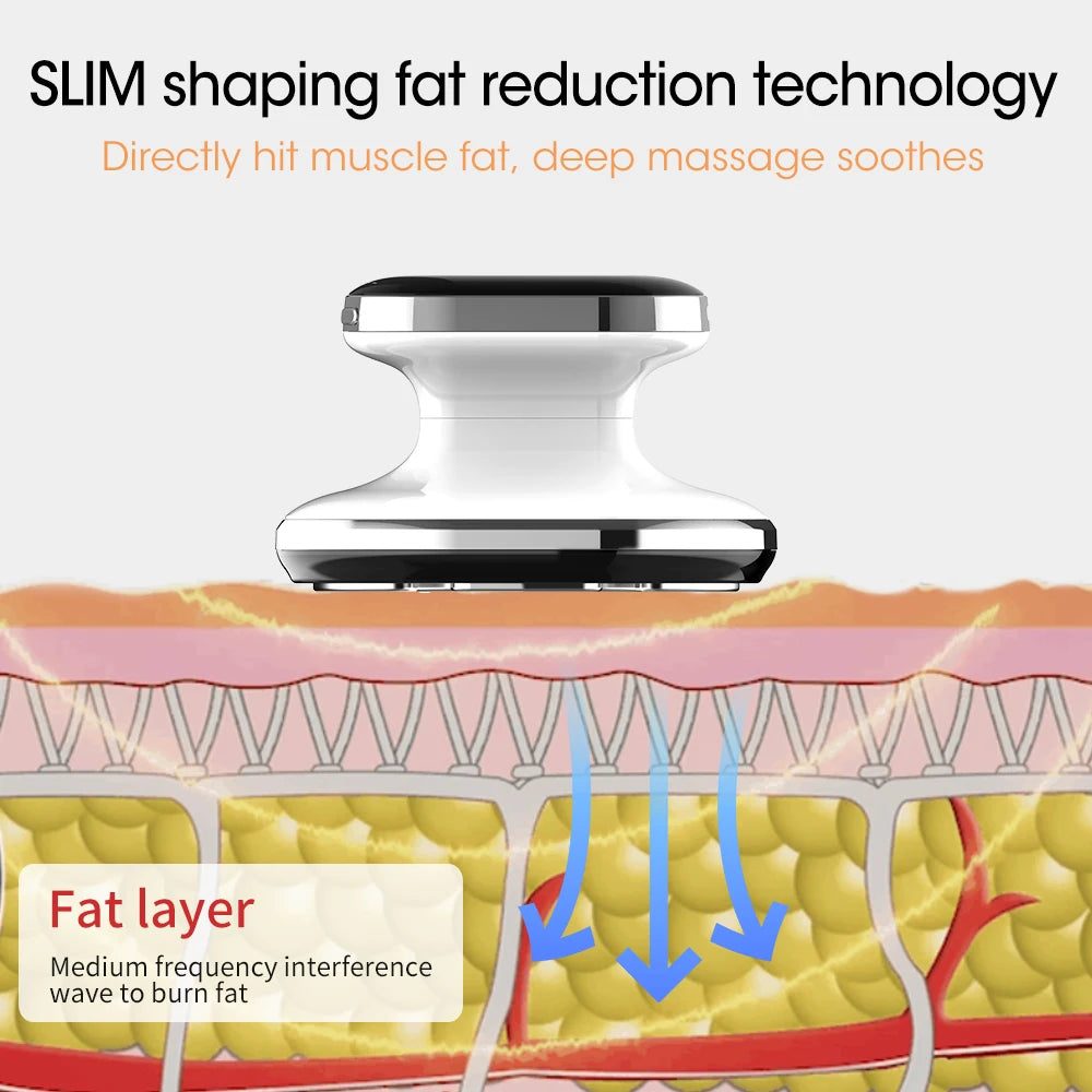 EMS RF Body Slimming Machine with LED Heat Therapy - Tidesmit Body Shaping Massage Equipment Tidesmit