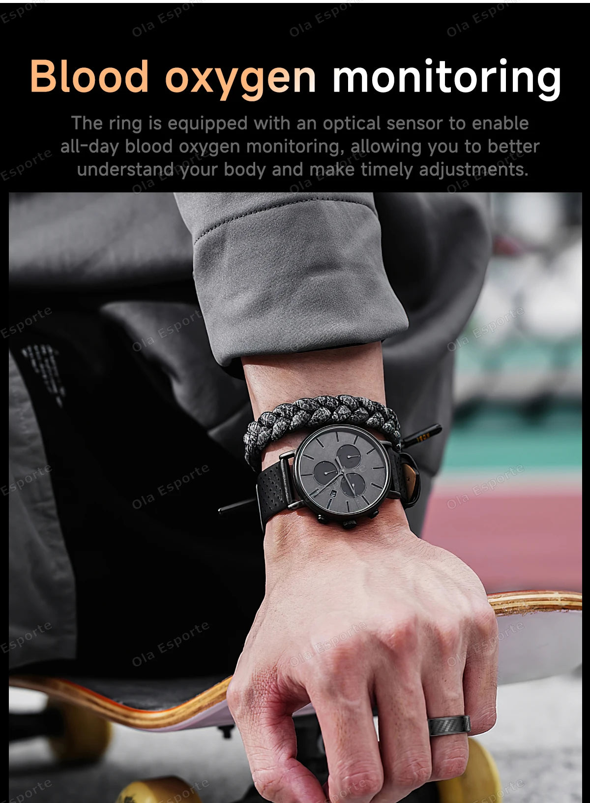 Newest Smart Ring Call Message Notification Hand Gestures Control Health Monitoring IP68 5ATM Waterproof Ring Men Women 2025 New