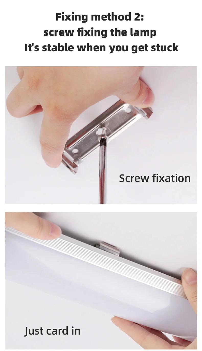 Led Tube Bar LED Wall Lamp Under Cabinet Light 10W 20W Ultra Thin Home Bedroom Kitchen Closet Indoor Wall Light Lighting 110V