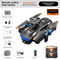 8K Camera Drone with FPV Screen Remote Control - Black Black Dual 8K 1B Tidesmit