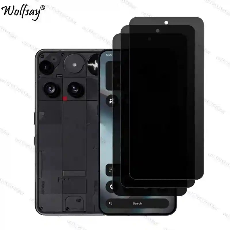 Nothing Phone 3 Privacy Screen Protector | Anti-Spy Tempered Glass AE 3 Front Glass Nothing Phone (3) Tidesmit