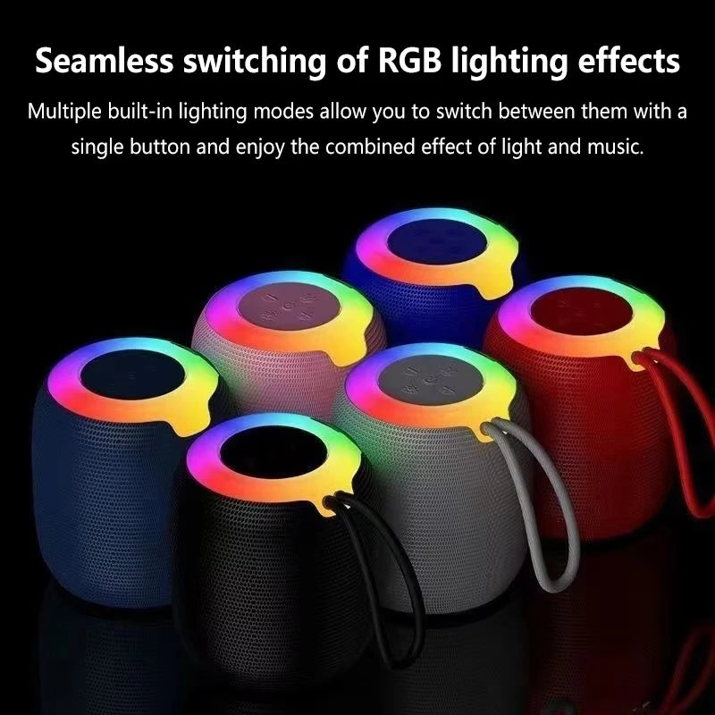 Lenovo Mini Bluetooth Speaker With Lanyard Portable Outdoor Home Mini Speaker With Deep Bass Travel Essentials For Friend Gift