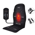Electric Massage Chair Pad with Heat Therapy & Vibration | Tidesmit Massage Chairs Black Tidesmit